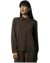 Kocca - Stijlvolle Wollen Shirt Met Pailletten - Lyst