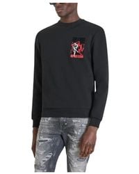 Antony Morato - Hoodies & Sweatvesten ,Zwart ,Katoen Guns N' Roses Fleece Sweatshirt - Lyst