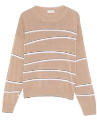 Peserico - Round-Neck Knitwear - Lyst