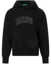 Barrow - Hoodie Met Logo-Borduursel - Lyst