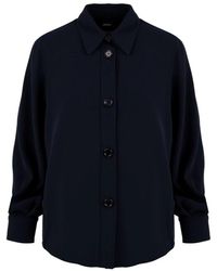 Aspesi - Overhemden ,Blauw Blauw Overhemd Model 5413 - Lyst