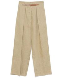 Semicouture - Wide Trousers - Lyst