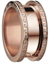 Bering - Eleganter Roségold Edelstahlring - Lyst
