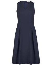 Vera Mont - Sommerkleid mit v-ausschnitt,schickes v-ausschnitt sommerkleid - Lyst