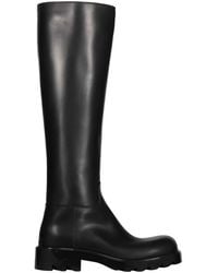 Bottega Veneta - Strut Leather Knee-high Boot - Lyst