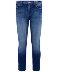 L'Agence - High rise crop slim jeans - Lyst