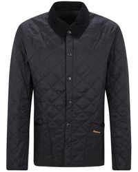 Barbour - Gewatteerde Heritage Jas - Lyst