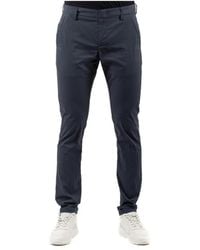 Dondup - Broeken ,Blauw ,Katoen Stijlvolle Broek - Lyst
