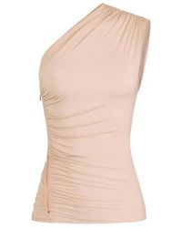 Elisabetta Franchi - Sleeveless Tops - Lyst