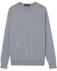 Brooks Brothers - Merinowoll-rundhalspullover,merinowoll-rundhalsausschnitt-pullover,merinowolle rundhalsausschnitt pullover - Lyst