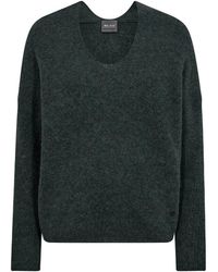 Mos Mosh - V-Hals Gebreide Trui Mmthora Stijl - Lyst