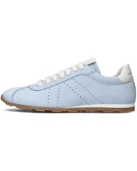 Stefano Lauran - Blaue Wildleder Damen Sneakers 1Slick100 - Lyst