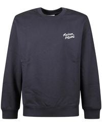 Maison Kitsuné - Handwriting Comfort Sweatshirt - Lyst
