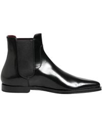 Dolce & Gabbana - Spitze Chelsea-Boots - Lyst