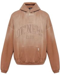 Represent - Hoodies & Sweatvesten ,Bruin ,Katoen Owners Club Hoodie - Lyst