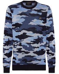 Philipp Plein - Maglione Con Stampa Camouflage - Lyst