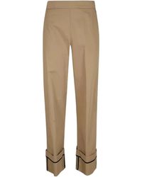 Herno - Cropped Trousers - Lyst