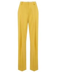 Elisabetta Franchi - Wide Trousers - Lyst