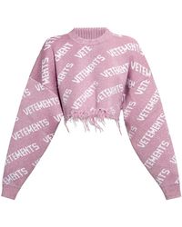 Vetements - Knitwear > round-neck knitwear - Lyst