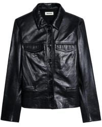 Zadig & Voltaire - Leather Jackets - Lyst