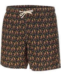 MC2 Saint Barth - Badmode ,Veelkleurig ,Polyester Lighting Micro Fantasy Zwemshorts - Lyst