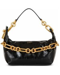 Balmain - Mittelgroße Hobo Bag Sync Aus Kalbsleder - Lyst