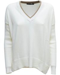 Pennyblack - Oversized V-Hals Knit - Lyst