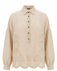 Kiton - Overhemden ,Wit ,Camicia - Lyst
