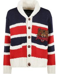 DSquared² - Truien & Vesten ,Veelkleurig ,Wol Stijlvolle Pullover Trui - Lyst