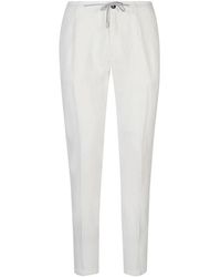 Eleventy - Slim-Fit Trousers - Lyst