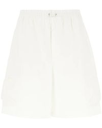 Gucci - Korte Broeken ,Wit ,Casual Bermuda Shorts Voor Mannen - Lyst