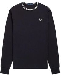 Fred Perry - Long Sleeve Tops - Lyst