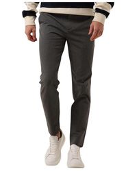 Plain - Broeken ,Grijs ,Leer Josh 315 - Lyst