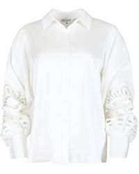 Maicazz - Elegante Off Bluse - Lyst