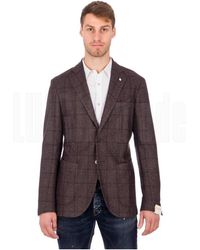 L.B.M. 1911 - L.B. 1911, ,Jassen ,Bruin ,Stijlvolle Jas - Lyst