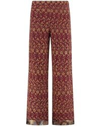 Etro - Wide Trousers - Lyst