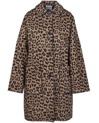 Semicouture - Jassen ,Wol Enkelrij Jas - Lyst