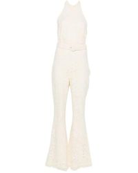 Twinset - Jumpsuits & Playsuits ,Neutrals Belted Jumpsuit - Lyst