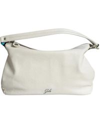 Gabs - Weiße Gehämmerte Leder-Schultertasche - Lyst