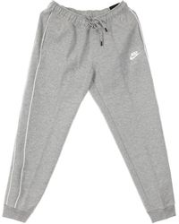 Nike - Fitness ,Grijs ,Katoen Essential Fleece Joggers - Lyst
