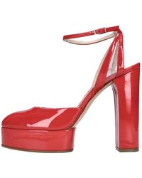 Casadei - Schoenen ,Rood ,Met Hak Rood - Lyst