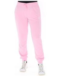 adidas - Pantaloni rosa con stampa da donna - Lyst