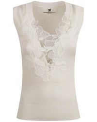 Ermanno Scervino - Sleeveless Tops - Lyst