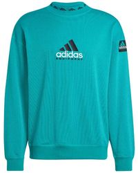 adidas - Reflecterende Crewneck Uitrusting Groen - Lyst
