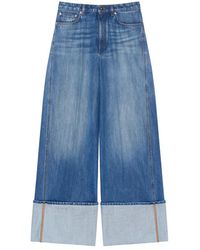 Givenchy - Turn Up Denim Broek - Lyst