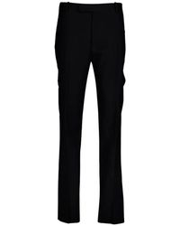 McQueen - Slim-Fit Trousers - Lyst