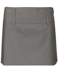 DUNST - Integrated Briefs Micro Skirt - Lyst