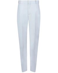 McQueen - Slim-Fit Trousers - Lyst