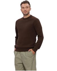 SELECTED - Slhdane Ls Knit Structure Crew Neck - Lyst