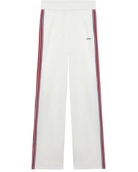 Autry - Broeken ,Wit ,Leer Joggers - Lyst
